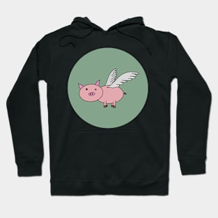 Piggy with wings Hoodie